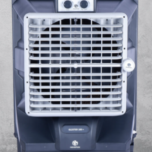 Gloster 100 Plus Air Cooler Grey with Honeycomb Cooling and Auto Swing Technology 100L
