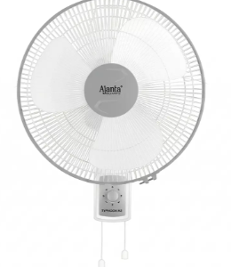 ajanta quartz wall fan premium glossy finish 3 blades 2100 rpm speed 400 mm (16 inch) sweep size, tyhoon hs
