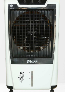 novamax whiff 100 l heavy duty desert air cooler with 3 side honeycomb cooling pads, auto swing technology, powerful air throw, with low power consumption (black)