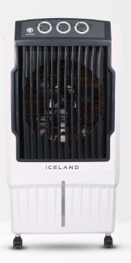 novamax iceland 90 l desert air cooler with ice chamber, 3 side honeycomb cooling pads, powerful air throw, 4 way air deflection and low power consumption (black) novamax iceland 90 l desert air cooler with ice chamber, 3 side honeycomb cooling pads, powerful air throw, 4 way air deflection and low power consumption (black)