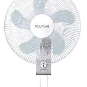 Polycab Wall Fan Elanza 300 mm Sweep Size White Grey