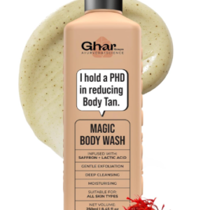 Ghar Soaps De Tan Body Wash 250ml for tan removal