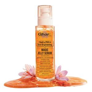 Ghar Soaps Magic Jelly Mist Serum with saffron and niacinamide