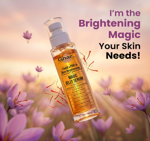 Ghar Soaps Magic Jelly Mist Serum | India’s First Jelly Mist Face Serum with Saffron, Niacinamide & Astaxanthin for Brightening, Even Skin Tone & Dark Spot Reduction | Lightweight, Non-Sticky, Quick Absorbing | For Men & Women – 100ml Ghar Soaps Magic Jelly Mist Serum | India’s First Jelly Mist Face Serum with Saffron, Niacinamide & Astaxanthin for Brightening, Even Skin Tone & Dark Spot Reduction | Lightweight, Non-Sticky, Quick Absorbing | For Men & Women – 100ml - Image 2
