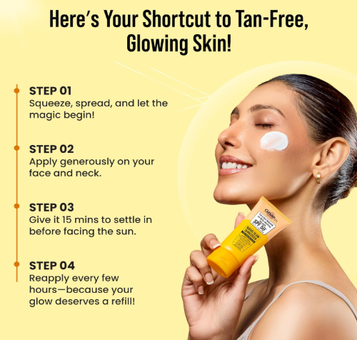 Ghar Soaps Magic Glow SPF 50+ PA++++ Mineral Sunscreen | UVA/UVB & Blue Light Protection | No White Cast, Non-Greasy (60g, Pack of 1) Ghar Soaps Magic Glow SPF 50+ PA++++ Mineral Sunscreen | UVA/UVB & Blue Light Protection | No White Cast, Non-Greasy (60g, Pack of 1) - Image 5