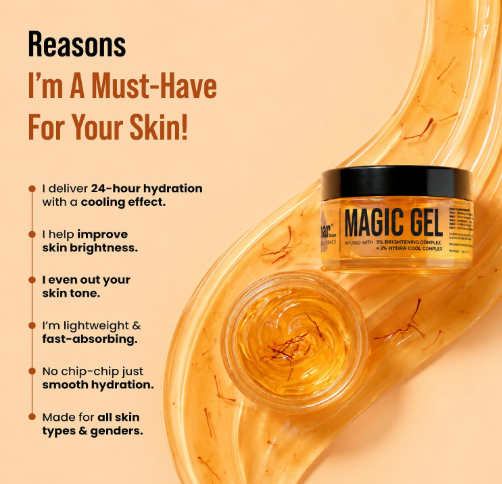 Ghar Soaps Magic Gel | For Skin Brightening | With Arbutin, Niacinamide & Saffron | For all skin types (50g) Ghar Soaps Magic Gel | For Skin Brightening | With Arbutin, Niacinamide & Saffron | For all skin types (50g) - Image 2