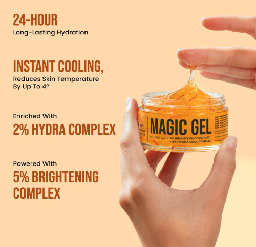 Ghar Soaps Magic Gel | For Skin Brightening | With Arbutin, Niacinamide & Saffron | For all skin types (50g) Ghar Soaps Magic Gel | For Skin Brightening | With Arbutin, Niacinamide & Saffron | For all skin types (50g) - Image 3